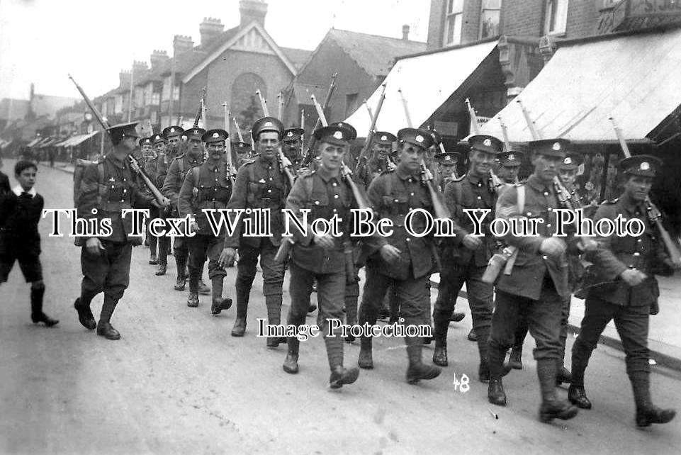 HF 1178 - Norfolk Regiment, St Albans Road, Watford, Hertfordshire 1915