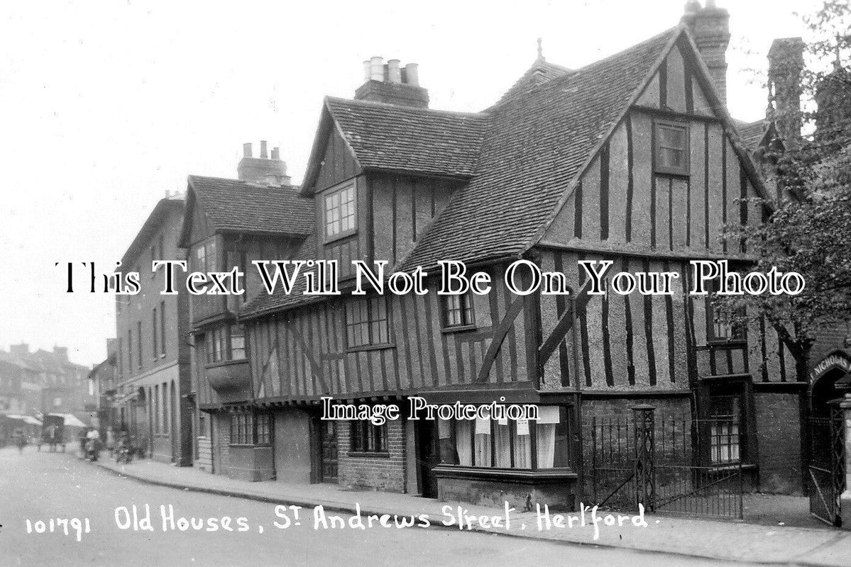 HF 1364 - Old Houses, St Andrews Street, Hertford, Hertfordshire