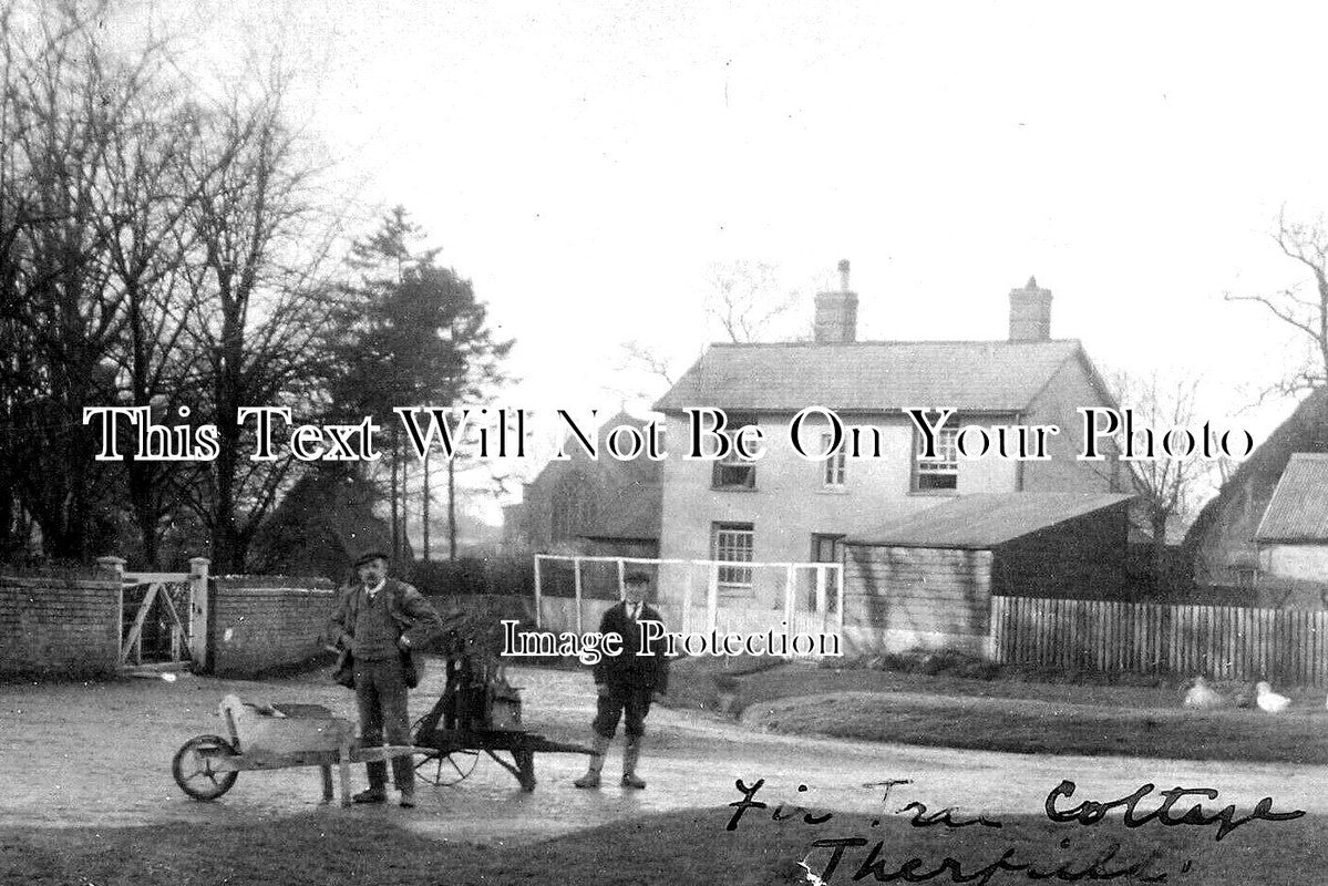 HF 1645 - Fir Tree Cottage, Therfield, Royston, Hertfordshire c1905