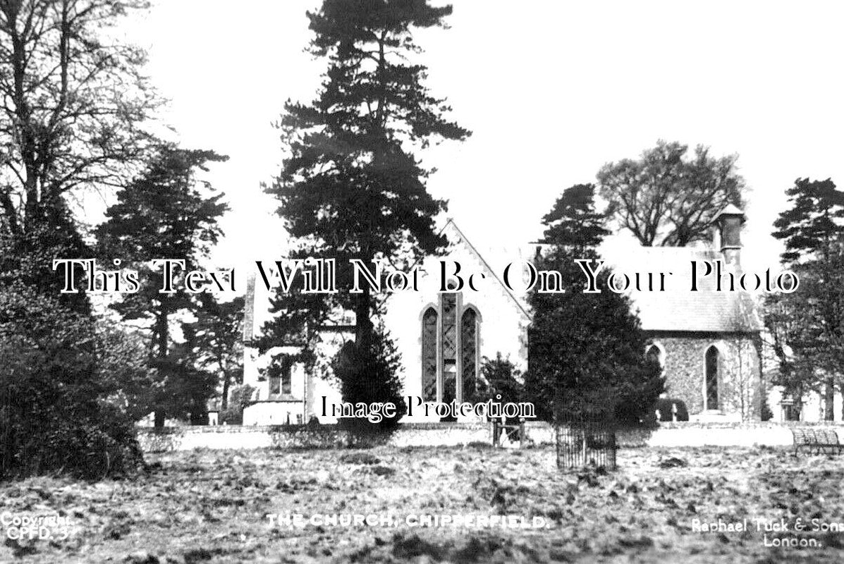 HF 1903 - Chipperfield Church, Hertfordshire c1940