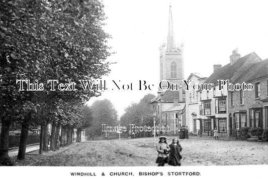 HF 2474 - Windhill & Church, Bishops Stortford, Hertfordshire