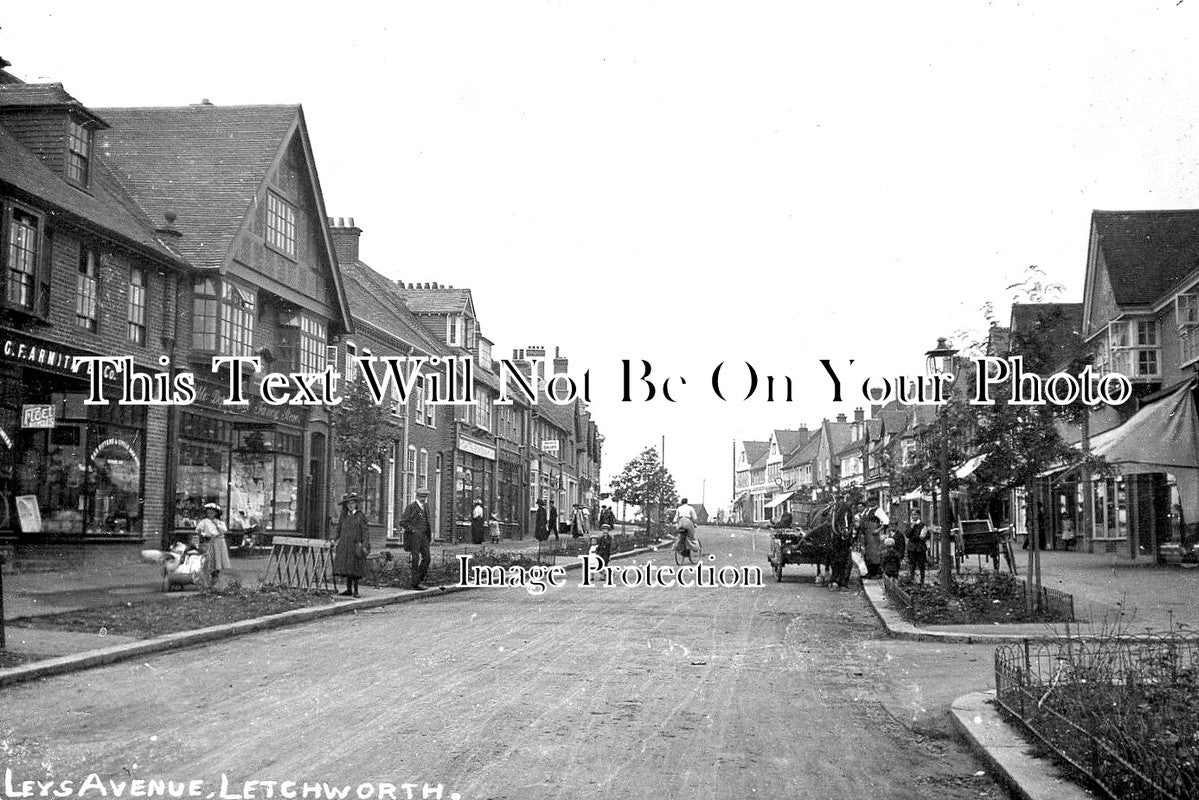 HF 2525 - Leys Avenue, Letchworth, Hertfordshire c1917