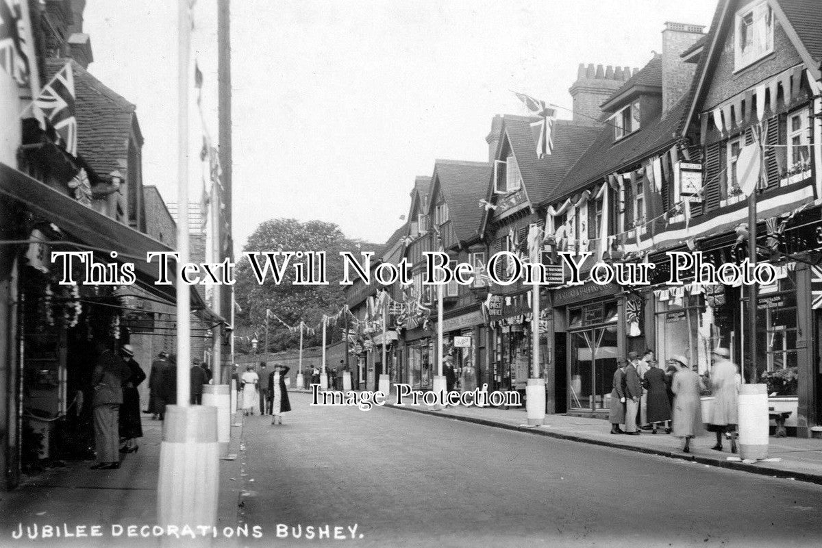 HF 705 - Jubilee Decorations, Bushey, Hertfordshire