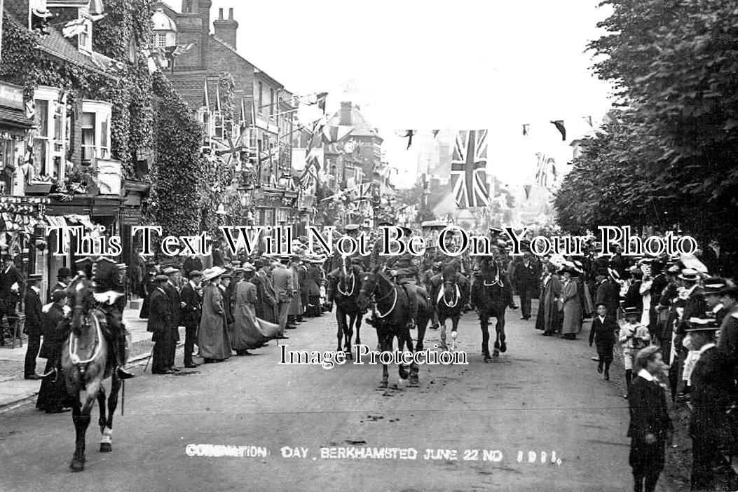 HF 771 - Coronation Day, Berkhamsted, Hertfordshire 1911