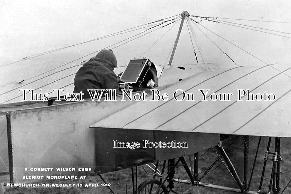 HR 107 - Corbett Wilsons Aeroplane At Newchurch, Herefordshire 1912