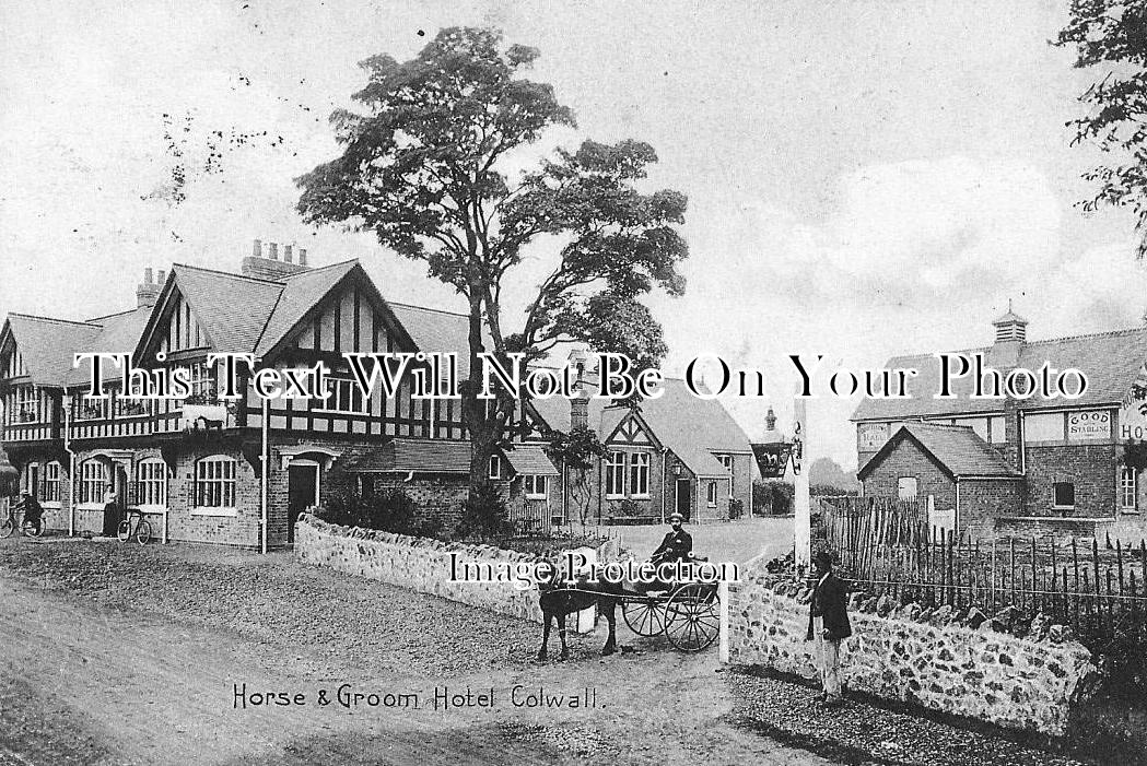 HR 162 - Horse & Groom Hotel, Colwall, Herefordshire c1912