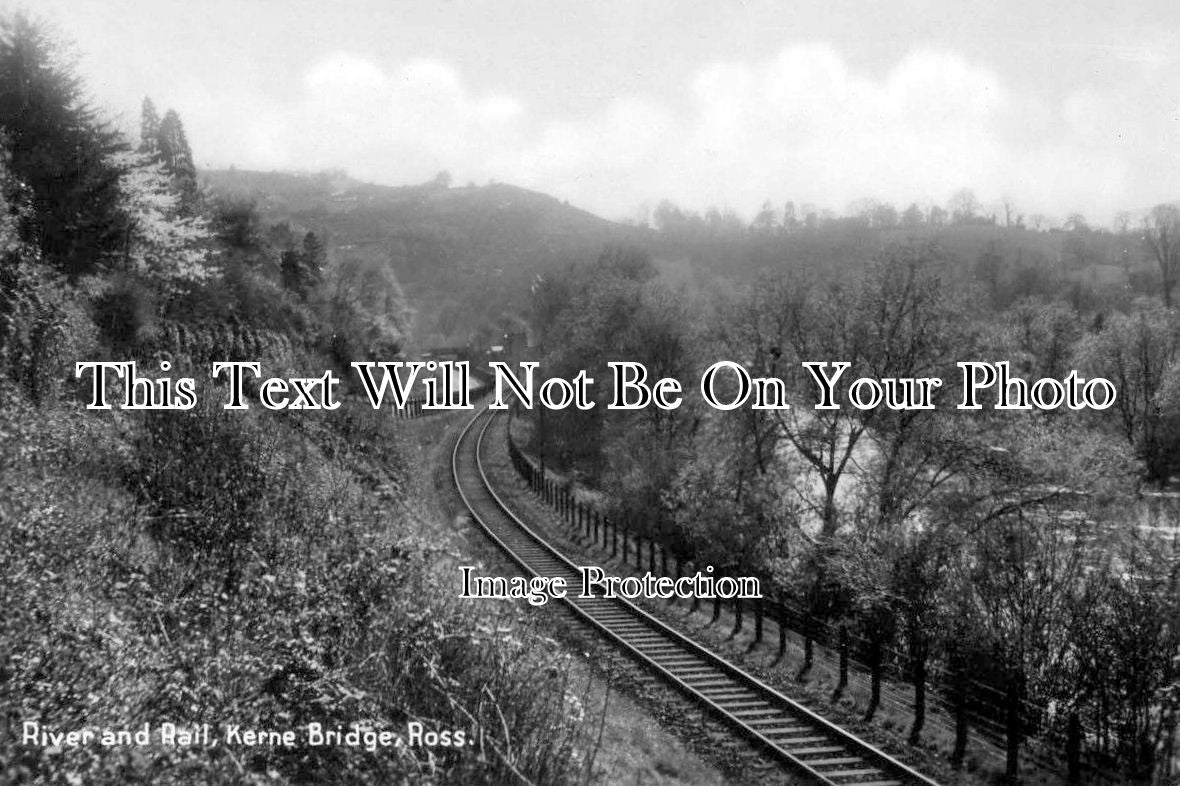 HR 278 - River & Rail, Kerne Bridge, Ross, Herefordshire