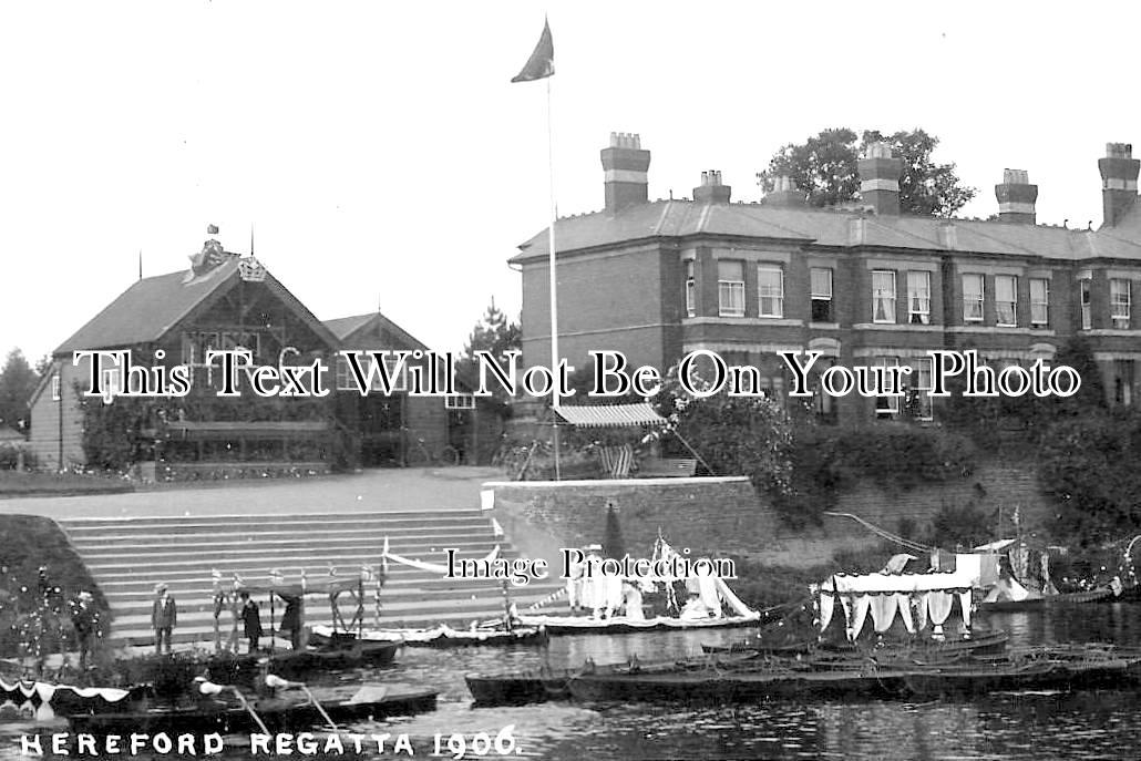 HR 304 - Hereford Regatta, Herefordshire 1906