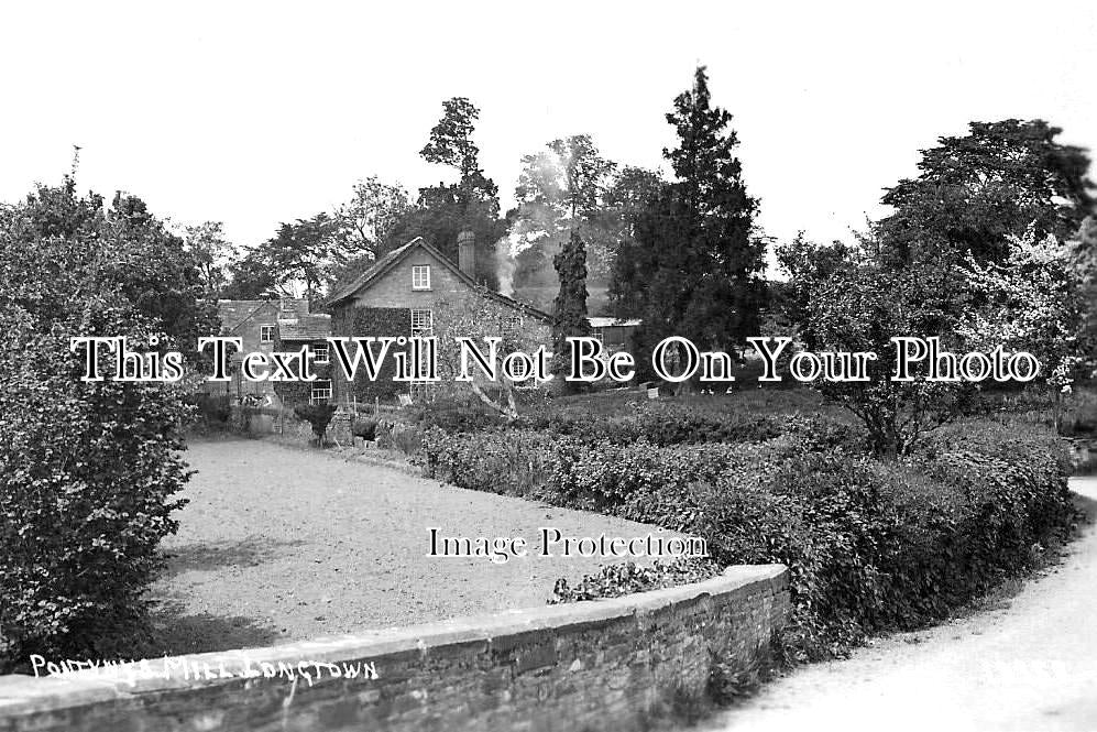 HR 382 - Pontynys Mill, Longtown, Herefordshire c1930