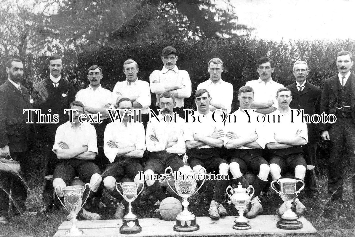 HR 408 - Kington Town FC Football Club, Herefordshire 1906