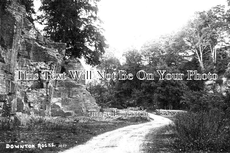 HR 454 - Downton Rocks, Herefordshire