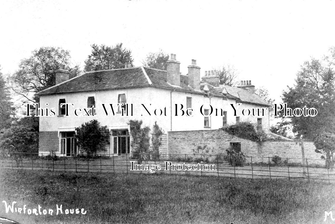 HR 469 - Winforton House, Herefordshire