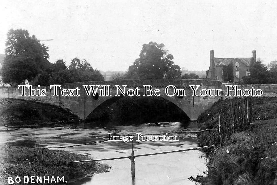 HR 52 - The Bridge Over The Lugg, Bodenham, Herefordshire c1915