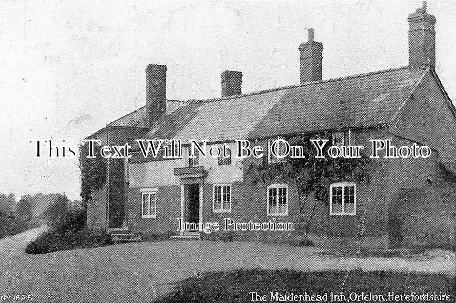 HR 7 - The Maidenhead Inn, Wilding, Herefordshire c1910