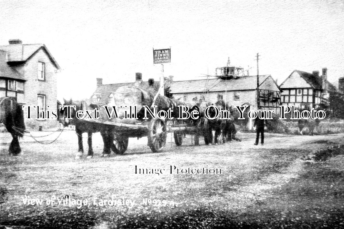 HR 715 - The Tram Inn Pub, Eardisley, Herefordshire c1910