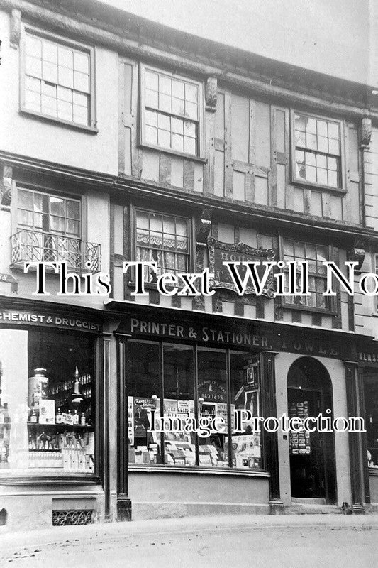 HR 716 - Printers Shop, Ross On Wye, Herefordshire