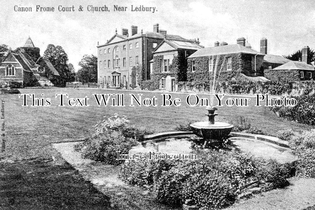 HR 830 - Canon Frome Court & Church Near Ledbury, Herefordshire