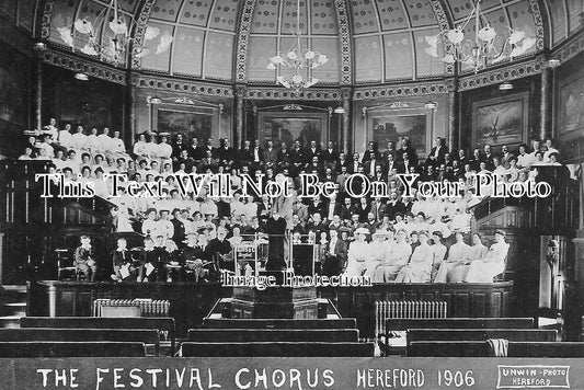 HR 859 - The Festival Chorus, Hereford, Herefordshire 1906
