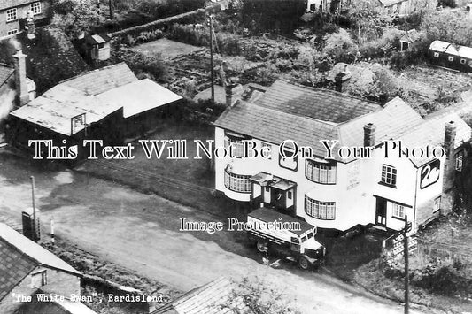 HR 874 - The White Swan Pub, Eardisland, Herefordshire c1950