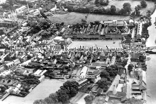 HU 315 - Aerial View Of St Neots, Cambridgeshire