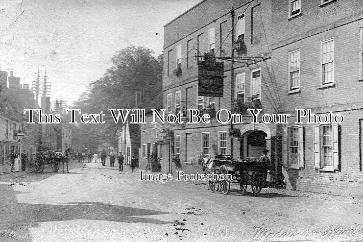 HU 9 - George Hotel, Buckden, Huntingdonshire c1907