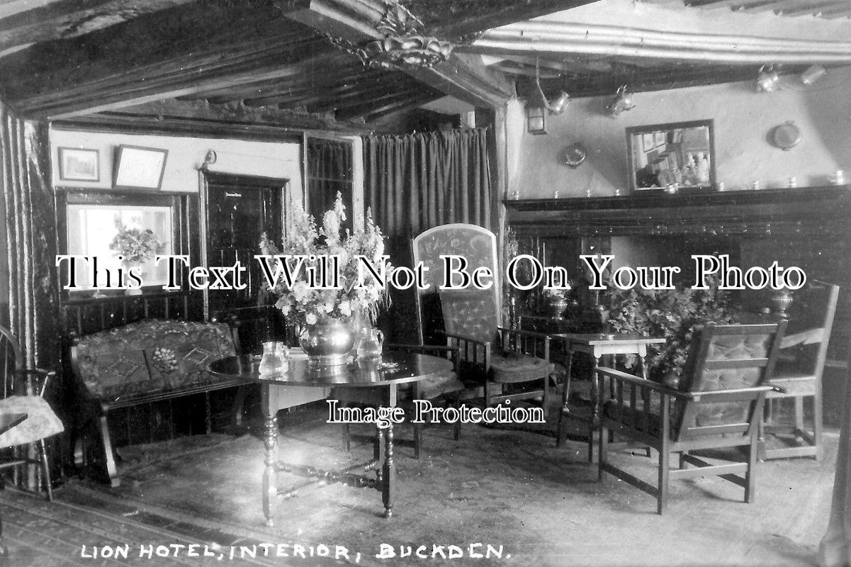 HU 93 - Lion Hotel Interior, Buckden, Cambridgeshire