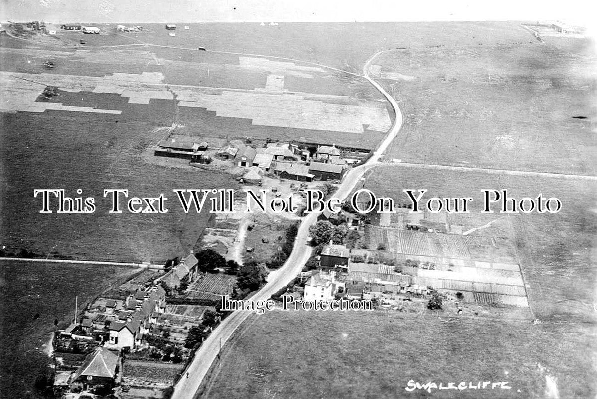 KE 1181 - Aerial View Of Swalecliffe, Whitstable, Kent