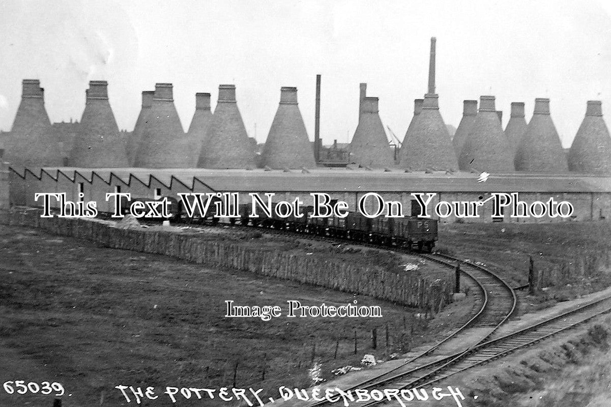 KE 1191 - The Pottery, Queenborough, Isle Of Sheppey, Kent c1913