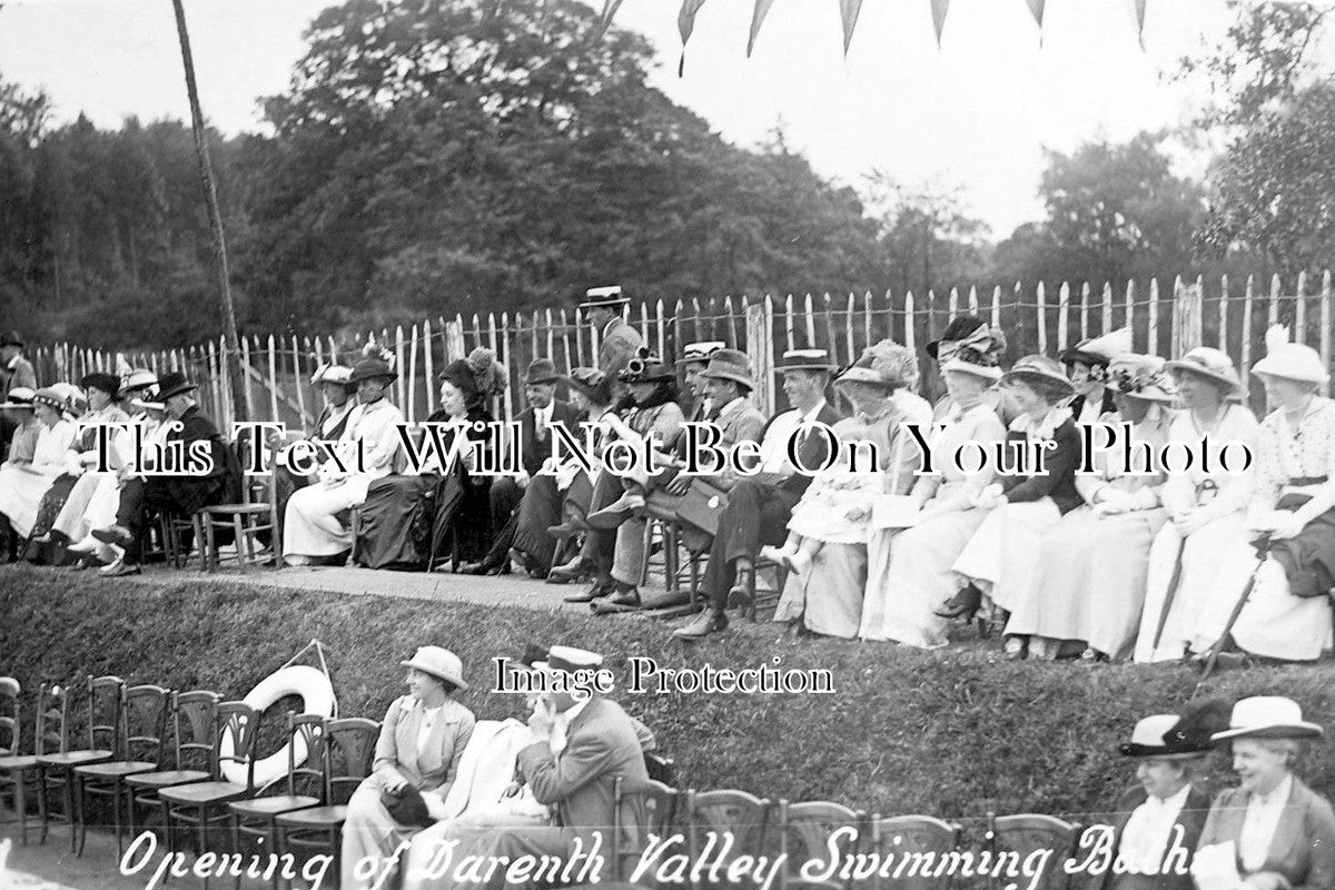 KE 1237 - Opening Of Darenth Valley Swimming Baths, Kent c1912