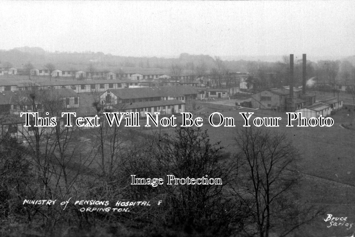 KE 1243 - Ministry Of Pensions Hospital, Orpington, Kent