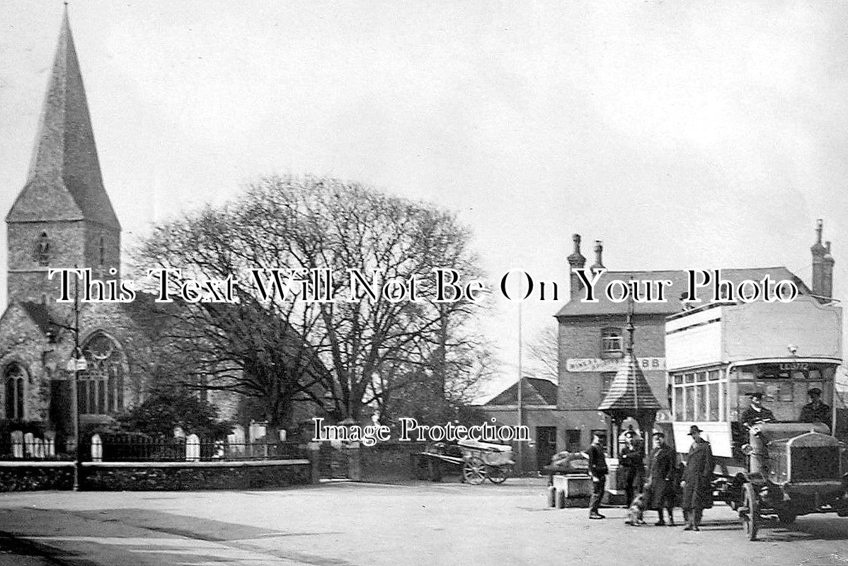 KE 1259 - All Saints Church, Birchington On Sea, Kent c1918