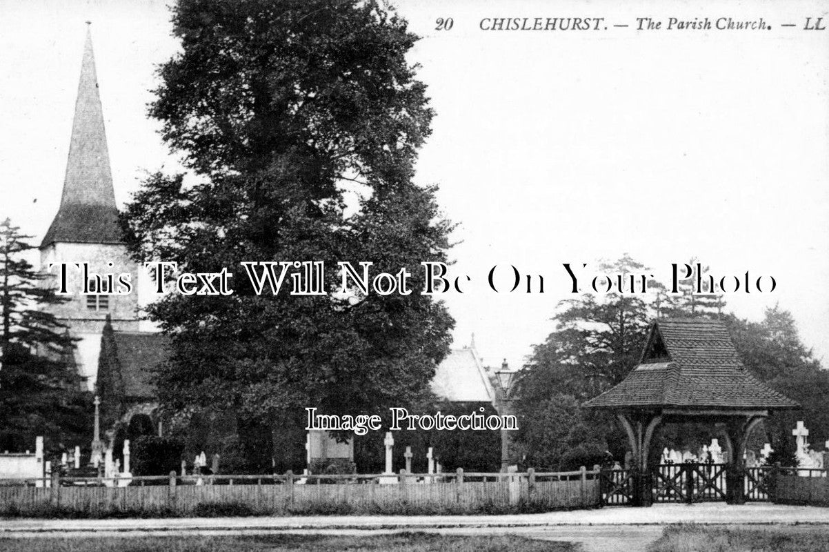 KE 1282 - The Parish Church, Chislehurst, Kent