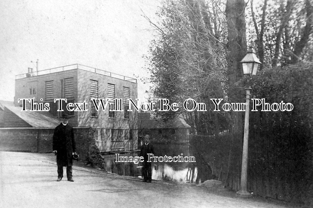 KE 1292 - Stone Bridge Pond, Faversham, Kent c1892