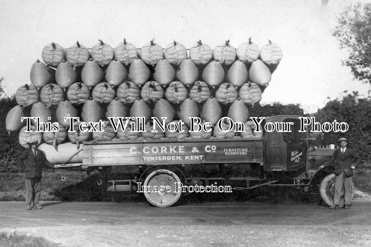 KE 1388 - G. Corke Hop Lorry, Tenderden, Kent