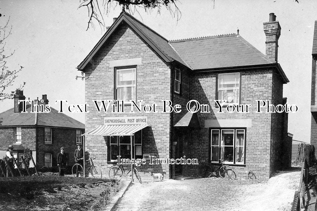 KE 1389 - Shepherdswell Post Office, Kent c1909