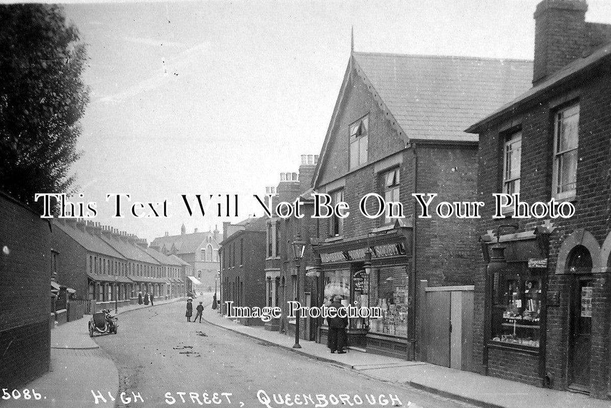 KE 1391 - Sheerness Economic Society Shop, High Street, Queenborough, Kent c1920