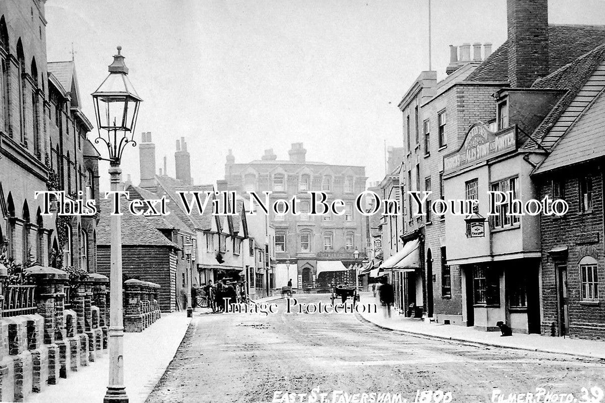 KE 1400 - The Recreation Tavern, East Street, Faversham, Kent c1912