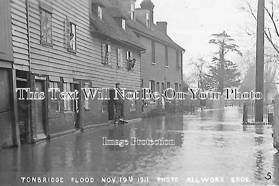KE 1407 - Tonbridge Flood, Kent 1911