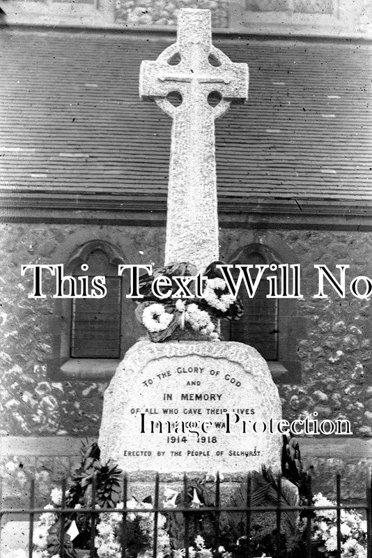KE 1414 - Selhurst War Memorial, Kent