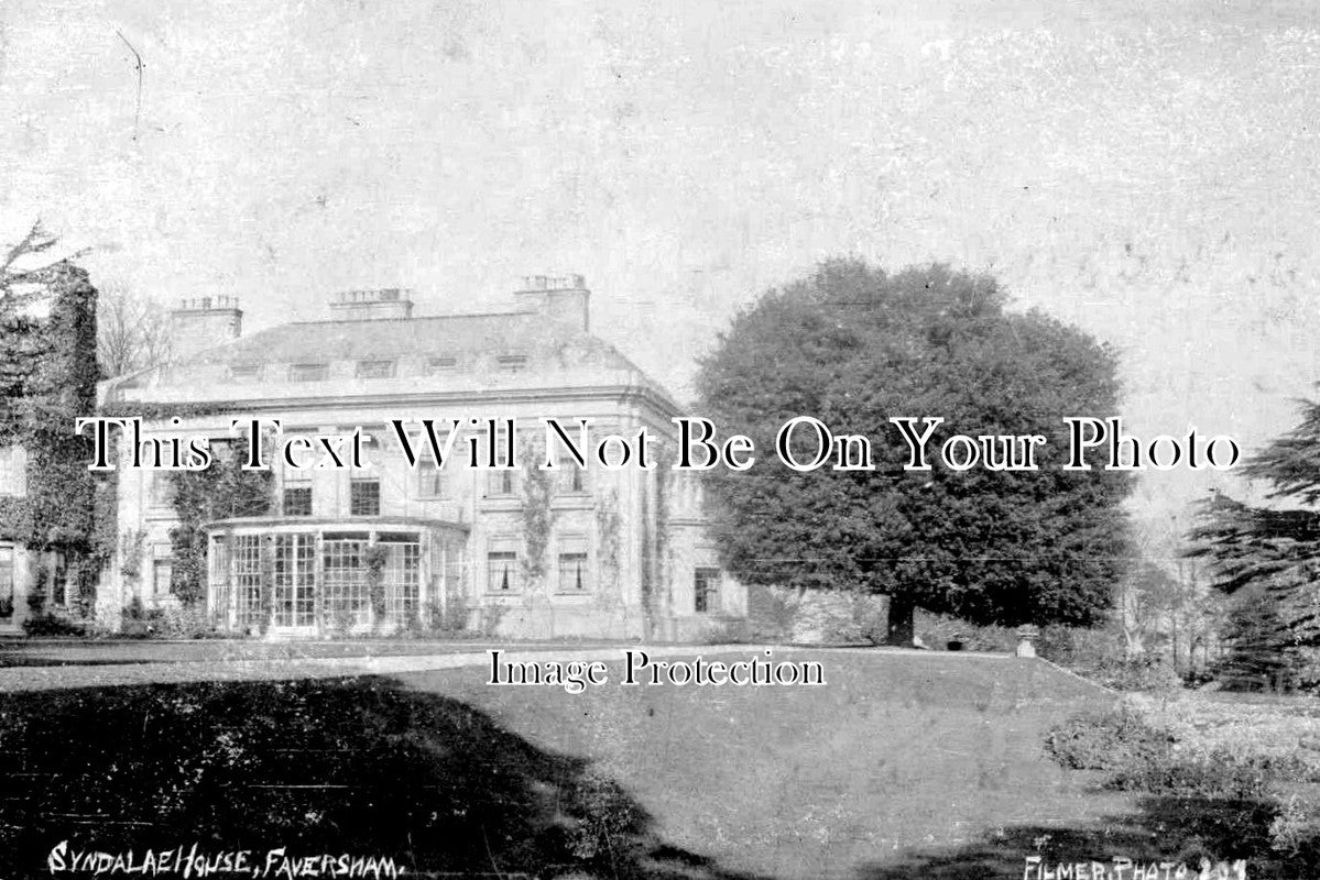 KE 1428 - Syndalae House, Faversham, Kent c1910