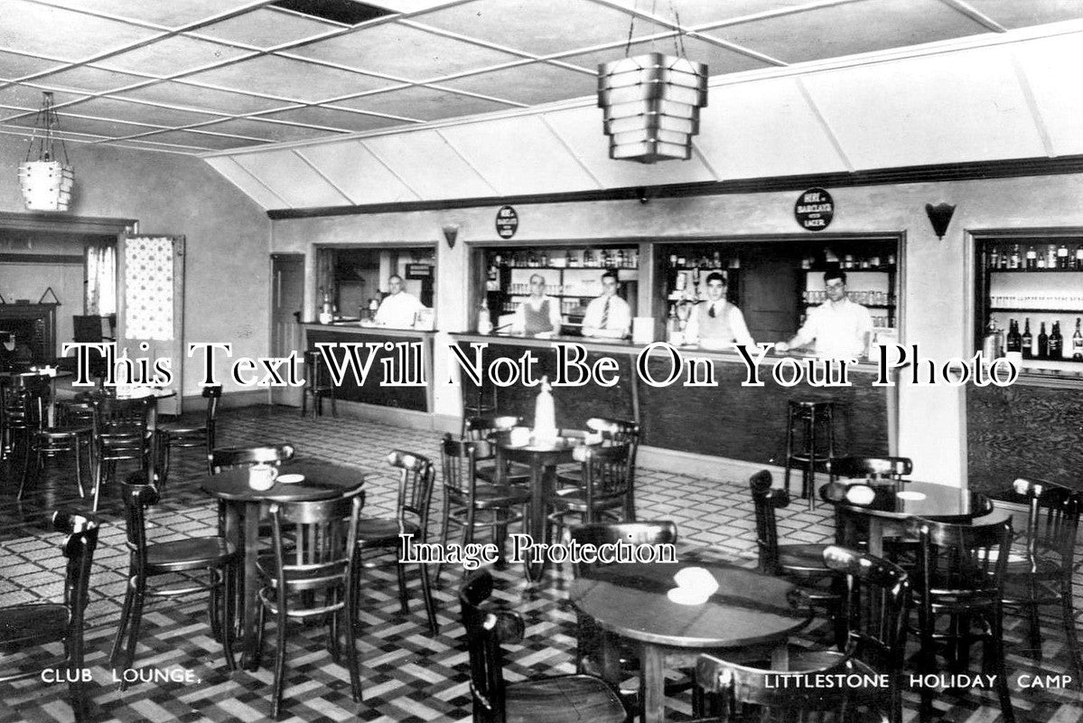 KE 1456 - Club Lounge, Littlestone Holiday Camp, Littlestone On Sea, Kent
