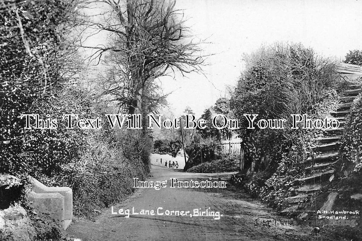 KE 1493 - Leg Lane Corner, Birling, Kent