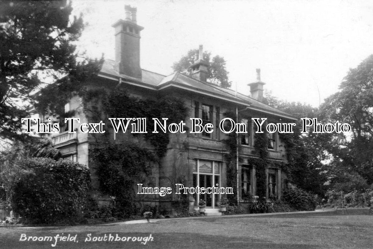 KE 1520 - Broomfield House, Southborough, Kent c1915
