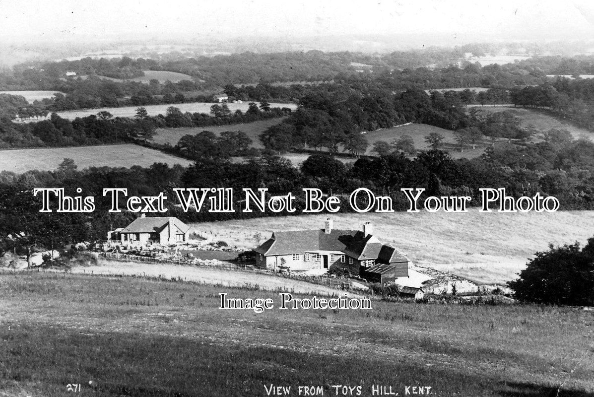KE 1547 - View From Toys Hill, Kent c1937
