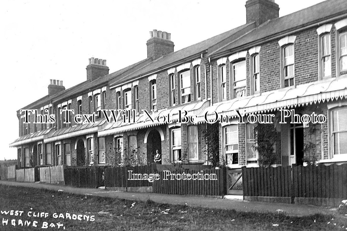 KE 1582 - West Cliff Gardens, Herne Bay, Kent c1911