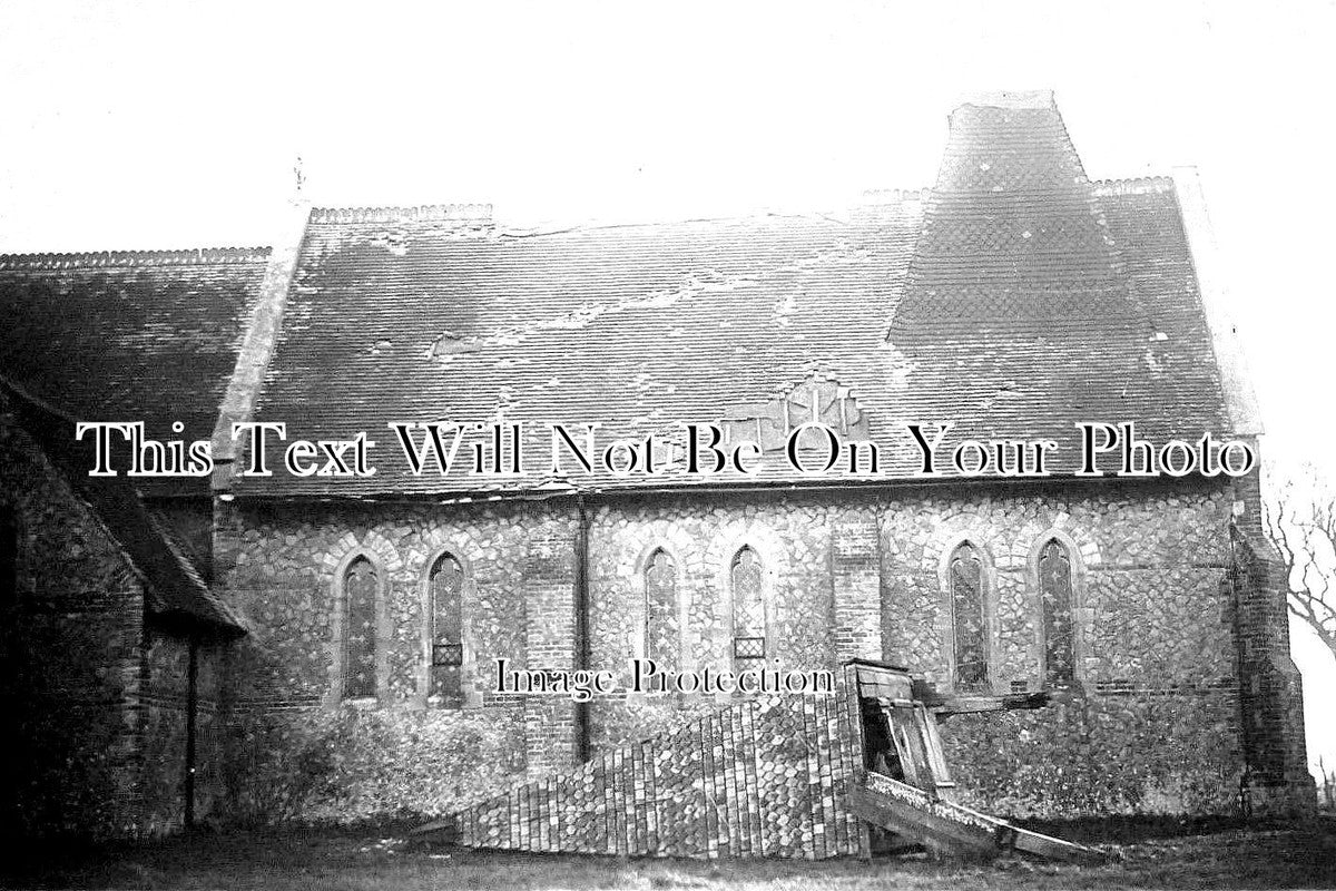 KE 1612 - Church Disaster, Swalecliffe, Kent