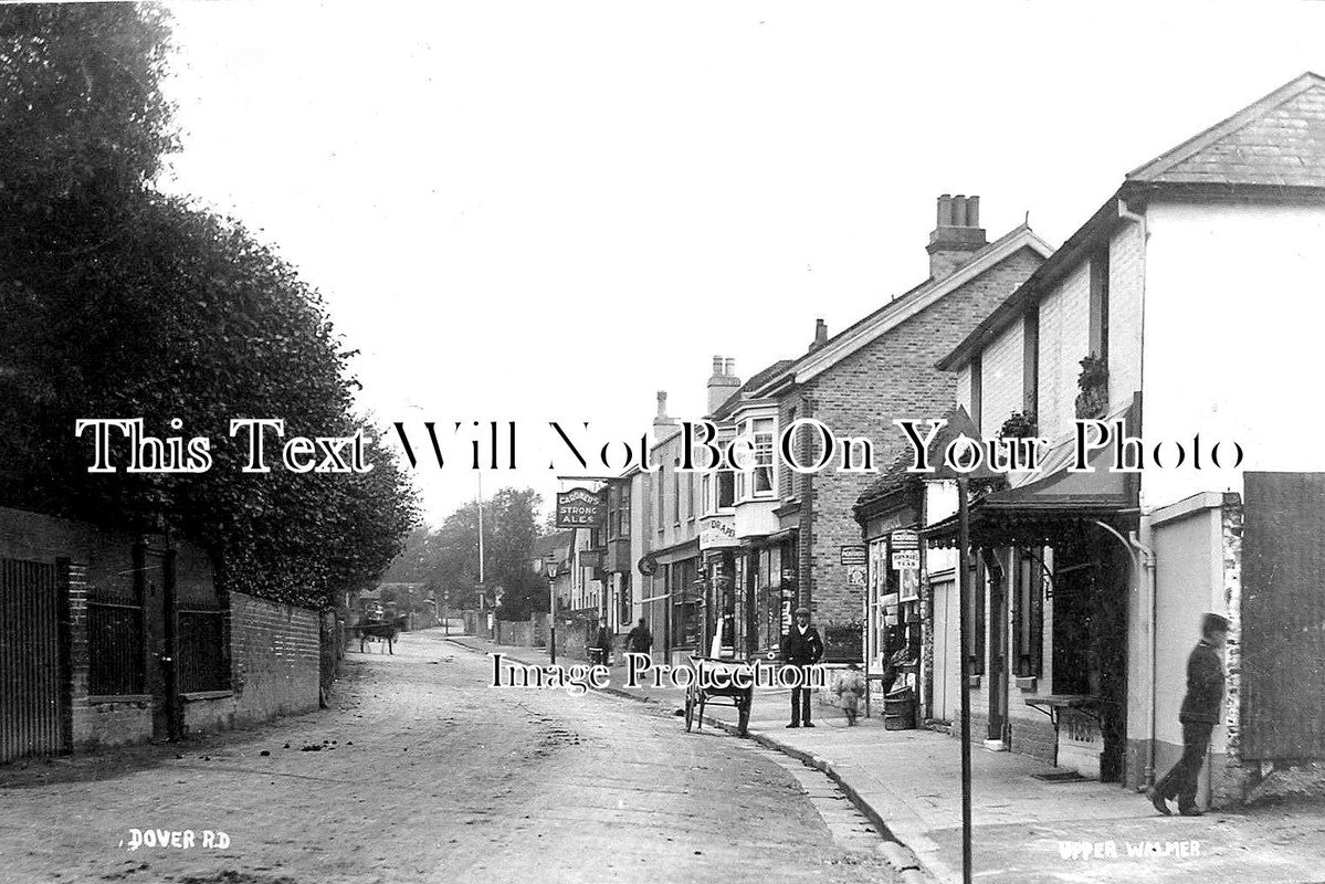 KE 1624 - Dover Road, Upper Walmer, Kent c1907