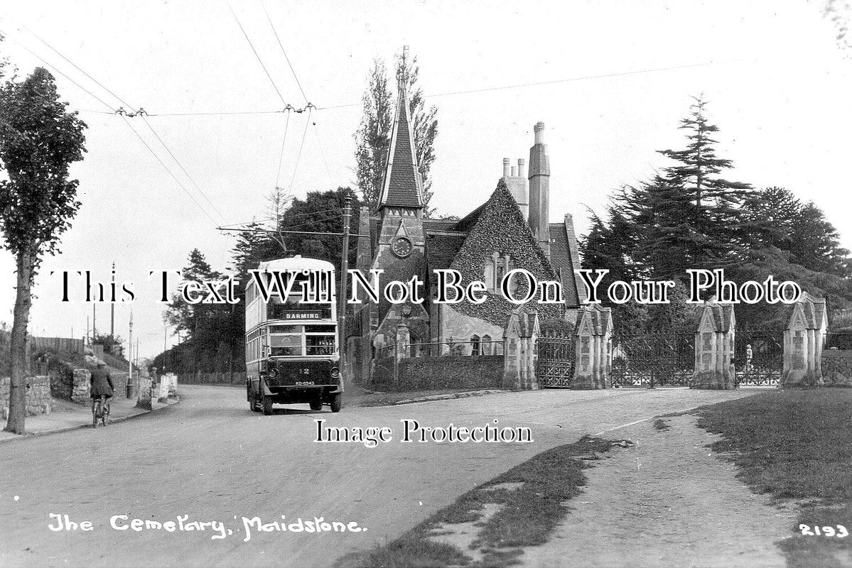 KE 1631 - The Cemetery, Maidstone, Kent