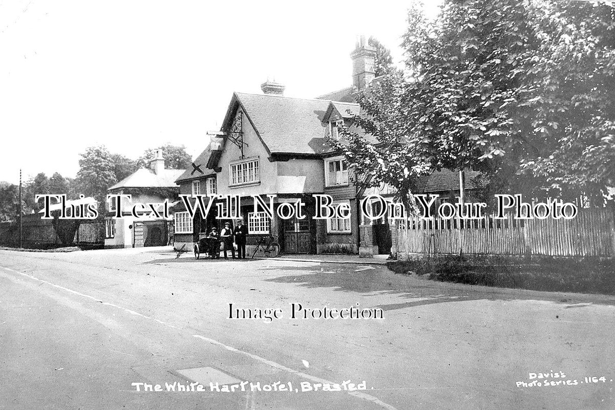 KE 1645 - The White Hart Hotel, Brasted, Kent c1915