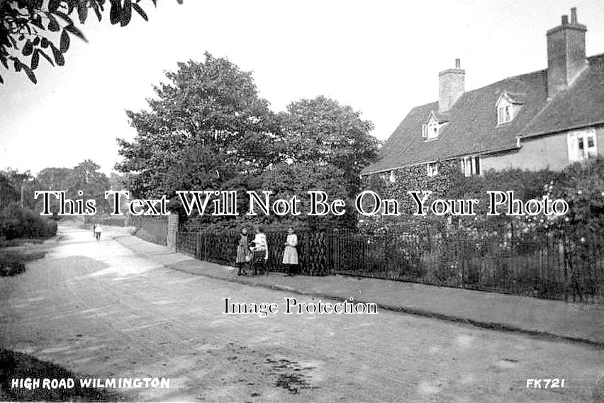 KE 1684 - High Road, Wilmington, Kent c1915